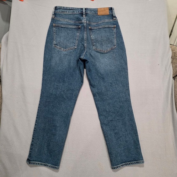 Madewell The Curvy Perfect Vintage Jean 26P Petite High Rise Tapered Medium Wash - Picture 8 of 12